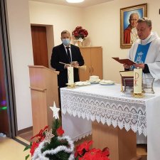 Wigilia w Schronisku dla Bezdomnych