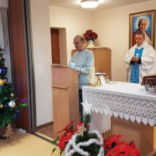 Wigilia w Schronisku dla Bezdomnych