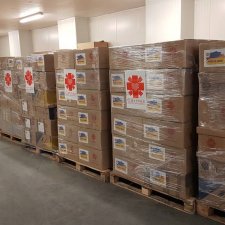 TRANSPORT PACZEK DLA UKRAINY