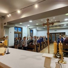 Stary Sącz - Pierwsza tura rekolekcji dla członków Parafialnych Zespołów Caritas